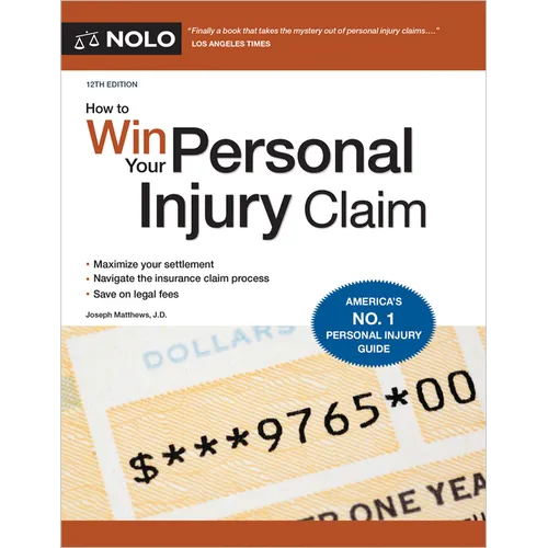 How to Win Your Personal Injury Claim - Paperback