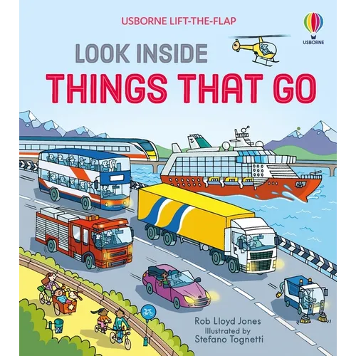 Look Inside Things That Go - Board Book