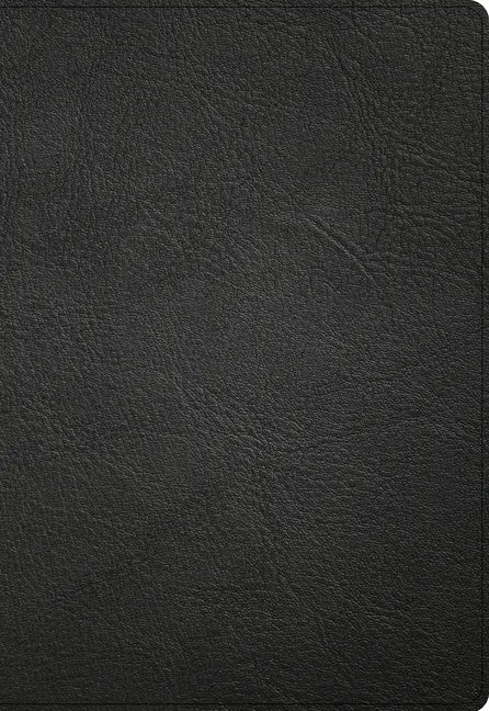 NASB Super Giant Print Reference Bible, Black Genuine Leather - Leather