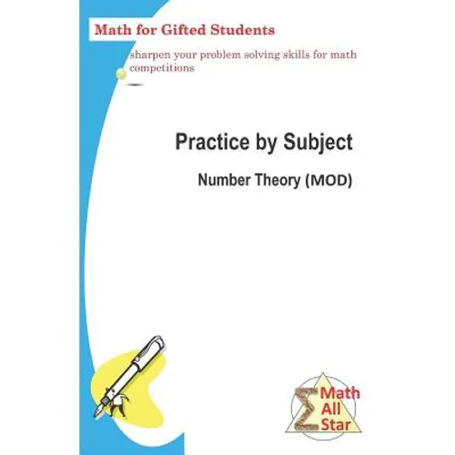 Practice by Subject: Number Theory (MOD): Math for Gifted Student - Paperback