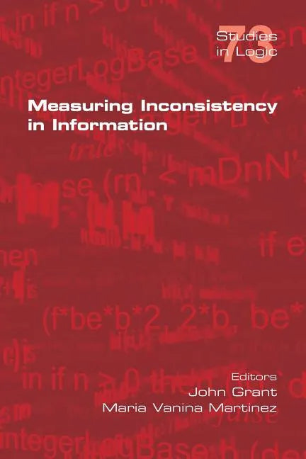 Measuring Inconsistency in Information - Paperback