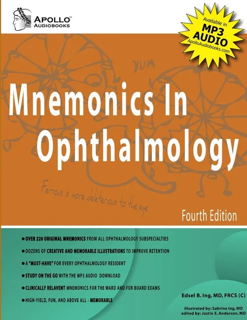 Mnemonics In Ophthalmology, 4th Edition - Paperback