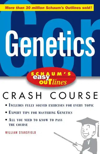 Schaum's Easy Outline of Genetics - Paperback