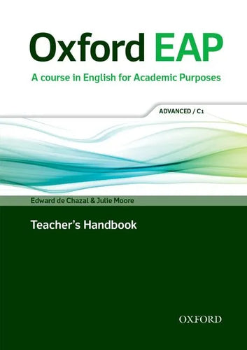 Oxford Eap Advanced Teachers Book Pack and DVD ROM Pk - Paperback