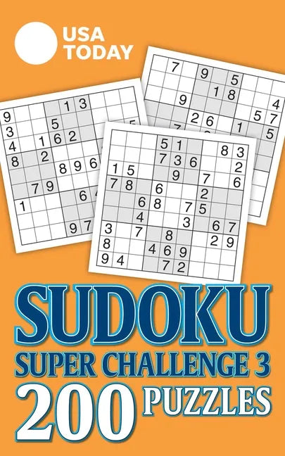 USA Today Sudoku Super Challenge 3 - Paperback