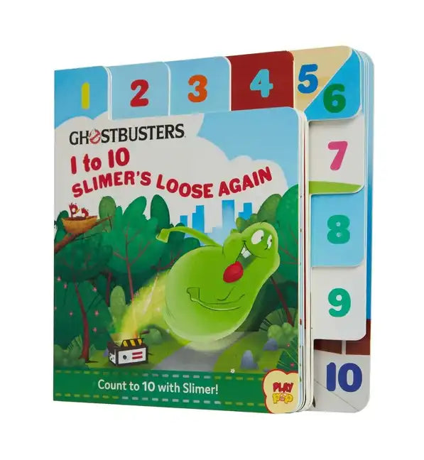 Ghostbusters: 1 to 10 Slimer's Loose Again - Board Book