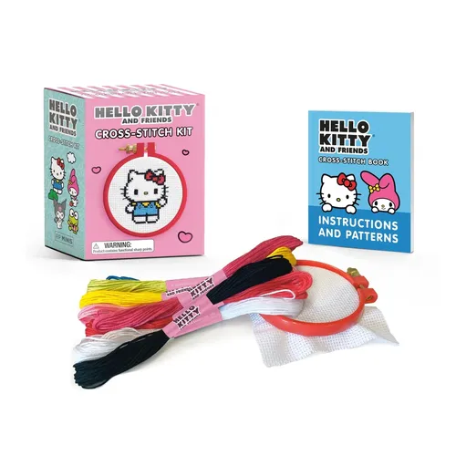 Hello Kitty and Friends Cross-Stitch Kit - Paperback