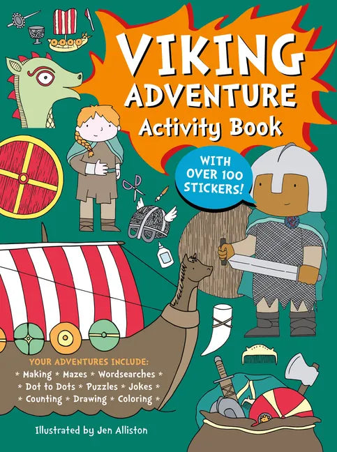 Viking Adventure Activity Book - Paperback