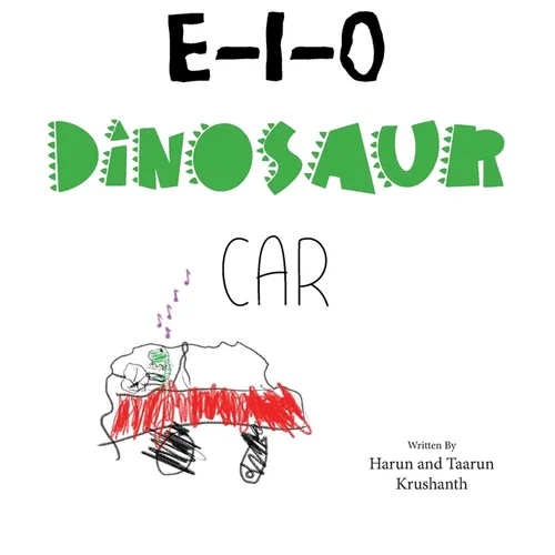 E-I-O Dinosaur Car - Hardcover