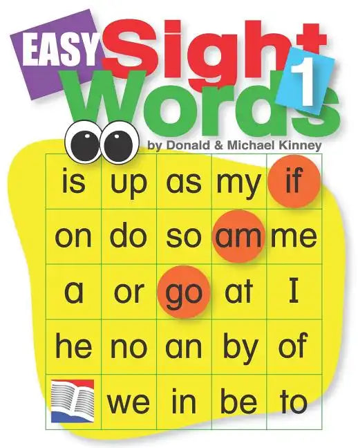 Easy Sight Words 1 - Paperback