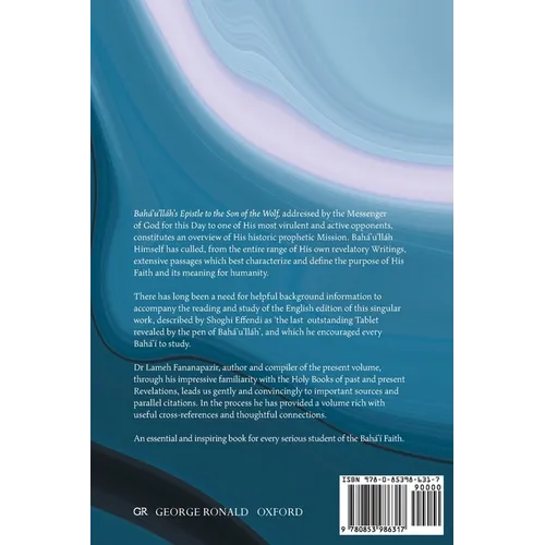 A Companion to the Study of Epistle to the Son of the Wolf - Paperback