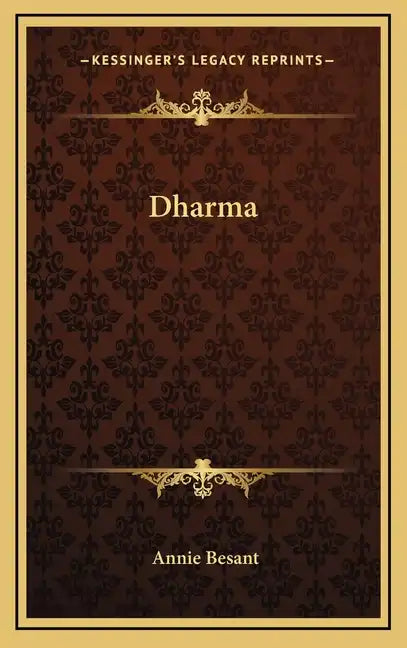 Dharma - Hardcover