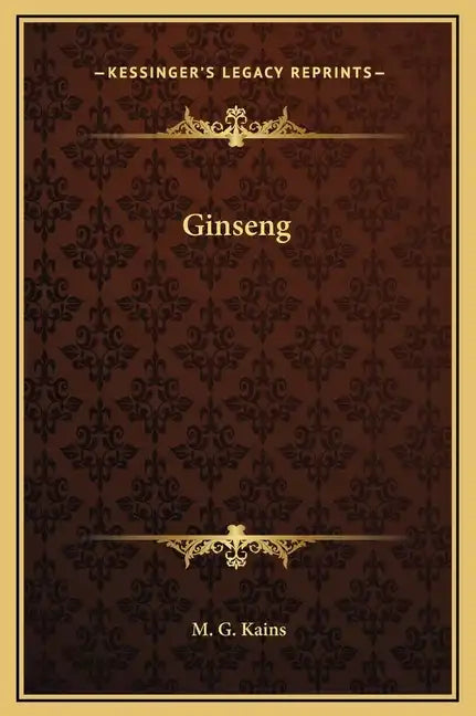 Ginseng - Hardcover