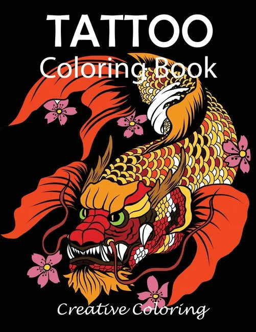 Tattoo Coloring Book - Paperback