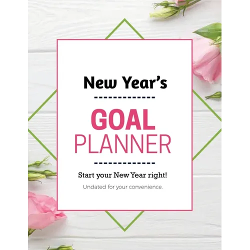 Goal Planner: Daily, Weekly & Monthly, Goals Setting Journal, Undated, Track & List Personal Life Goals, Success Gift, Book - Paperback