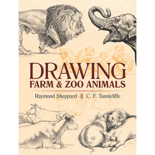 Drawing Farm and Zoo Animals - Paperback