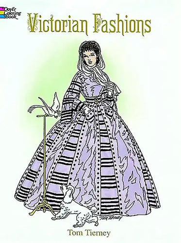 Victorian Fashions Coloring Book - Paperback