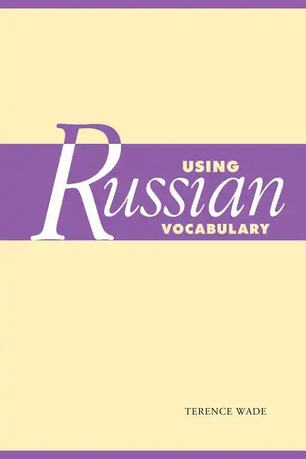 Using Russian Vocabulary - Paperback