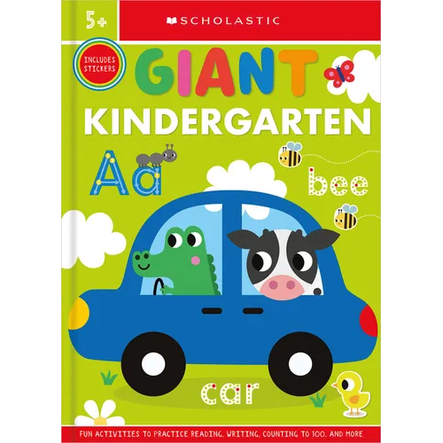 Giant Kindergarten Workbook: Scholastic Early Learners (Giant Workbook) - Paperback