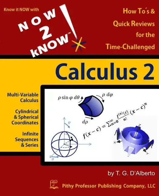 NOW 2 kNOW Calculus 2 - Paperback
