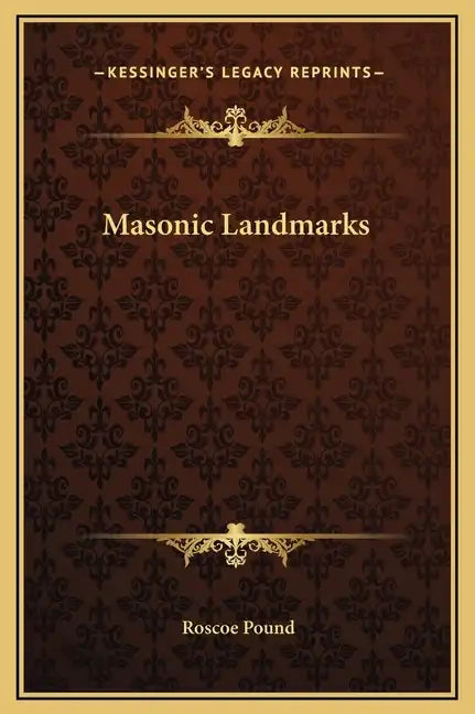 Masonic Landmarks - Hardcover