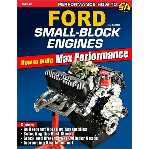Ford Small-Block Engines- Max Perf: How to Build Max Performance - Paperback