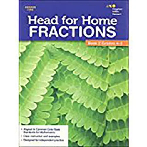 Head For Home Math Skills: Fractions, Book 2 - Paperback