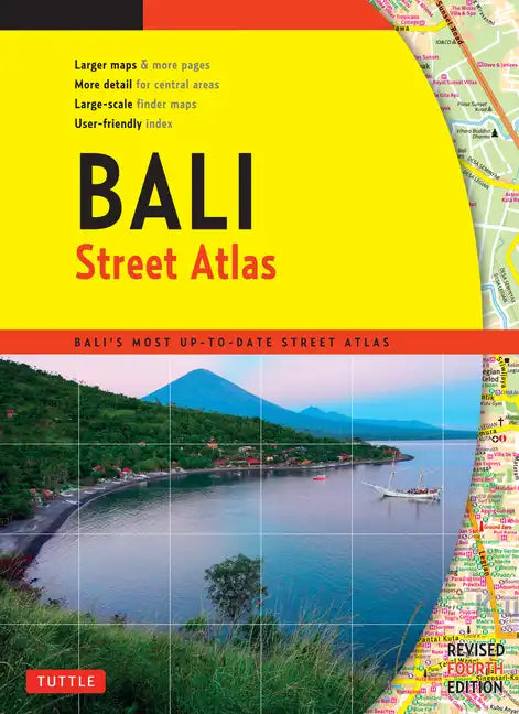 Bali Street Atlas Fourth Edition - Paperback
