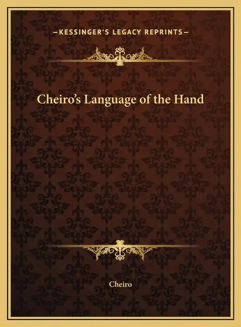 Cheiro's Language of the Hand - Hardcover
