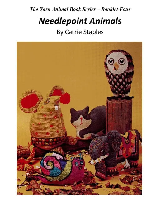 The Yarn Animal Book Series: Needlepoint Animals - Paperback
