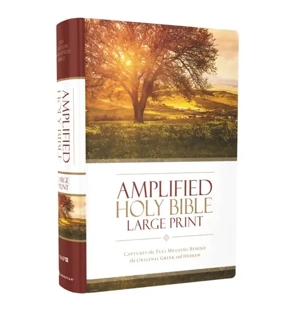 Amplified Bible-Am-Large Print: Captures the Full Meaning Behind the Original Greek and Hebrew - Hardcover