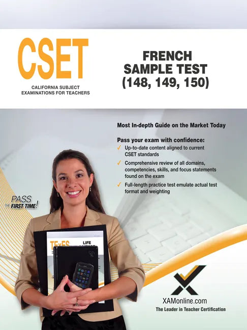 Cset French Sample Test (148, 149, 150) - Paperback