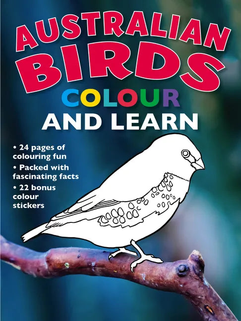 Australian Birds Colour and Learn - Paperback