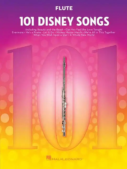 101 Disney Songs for Flute - Paperback