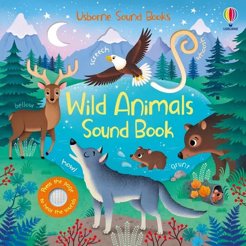 Wild Animals Sound Book - Board Book