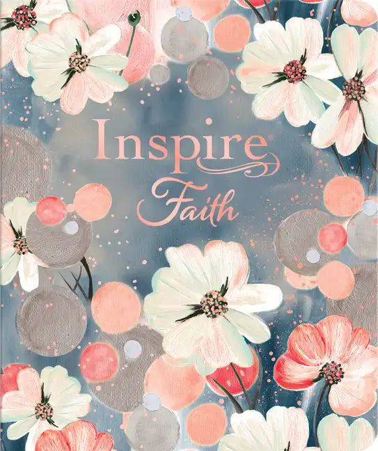 Inspire Faith Bible Nlt, Filament Enabled (Leatherlike, Watercolor Garden): The Bible for Coloring & Creative Journaling - Imitation Leather