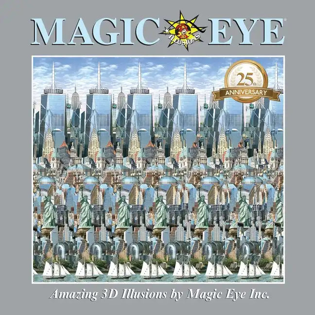 Magic Eye 25th Anniversary Book - Hardcover