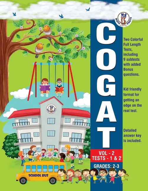 COGAT - VOL 2 -TESTS - 3 and 4 - Paperback