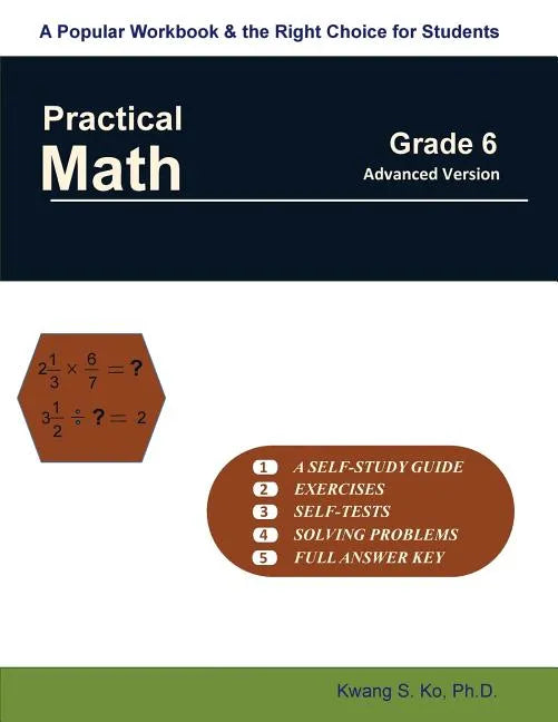 Practical Math Grade 6 (advanced version) - Paperback