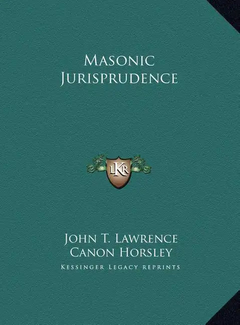 Masonic Jurisprudence - Hardcover