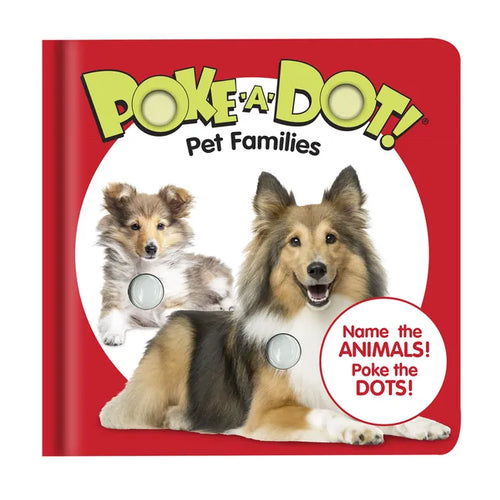 Poke-A-Dot - Pet Families - Board Book