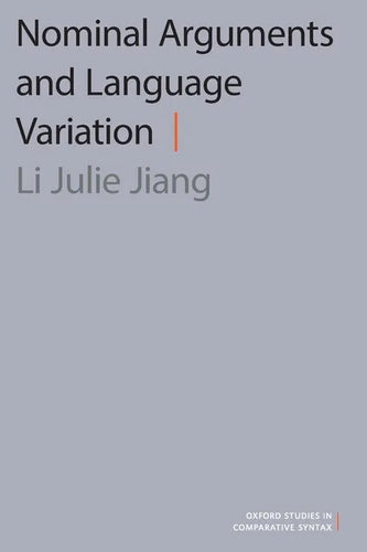 Nominal Arguments and Language Variation - Paperback
