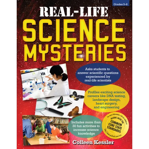 Real-Life Science Mysteries: Grades 5-8 - Paperback