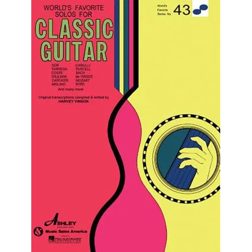 Solos for Classical Guitar: World's Favorite Series #43 - Paperback