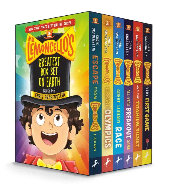 Mr. Lemoncello's Greatest Box Set on Earth: 6 Books! - Paperback
