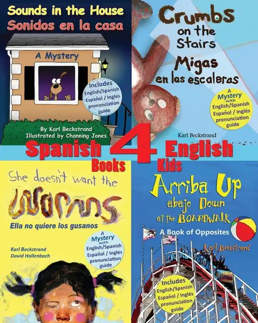 4 Spanish-English Books for Kids - Paperback