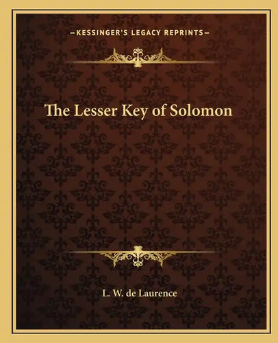 The Lesser Key of Solomon - Paperback