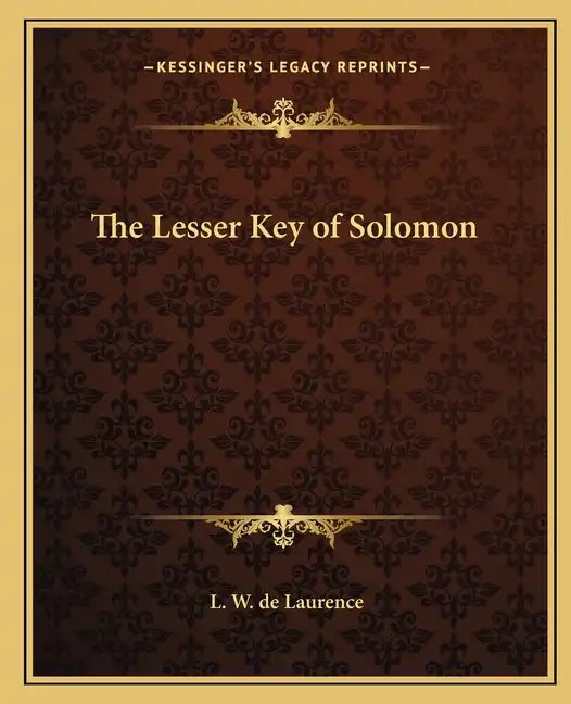 The Lesser Key of Solomon - Paperback