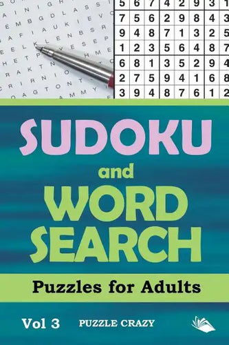 Sudoku and Word Search Puzzles for Adults Vol 3 - Paperback