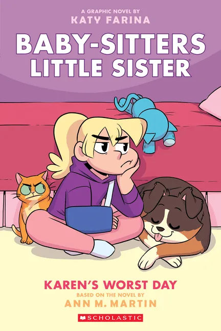Karen's Worst Day: A Graphic Novel (Baby-Sitters Little Sister #3): Volume 3 - Paperback